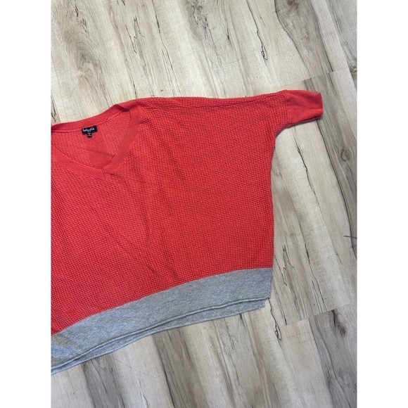 Splendid cashmere wool blend perforated top - Picture 2 of 5